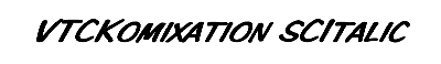 Download VTCKomixationSCItalic