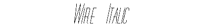 Download Wire Italic