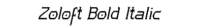 Download Zoloft-Bold Italic